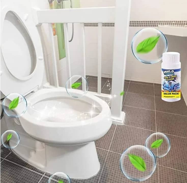 Poudre déboucheur de canalisation ( cuisine , salle de bain ,wc)